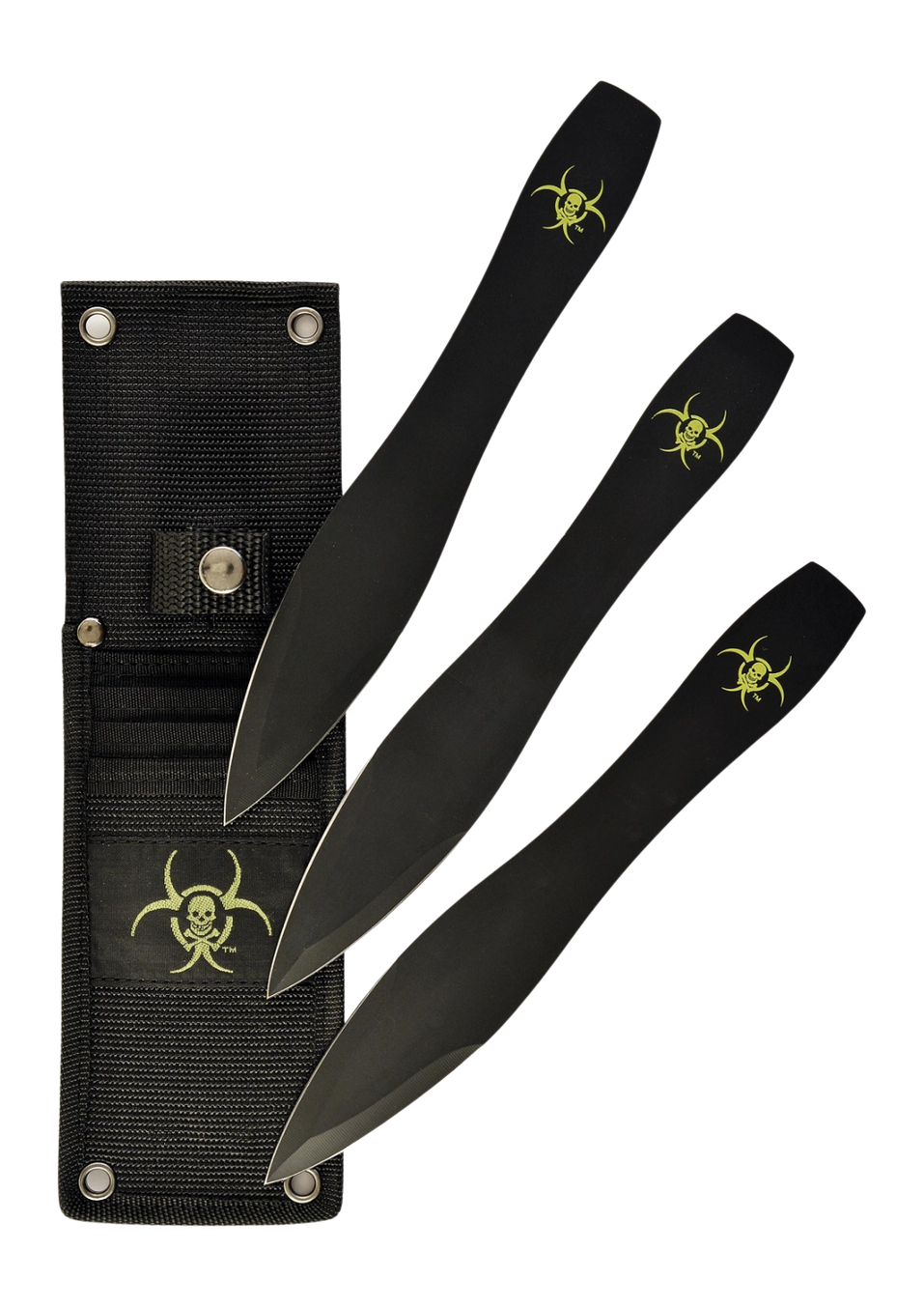 Rynoblade Knives RUKO TK06A3B-CS 420A 9" Double Edge Throwing Knife