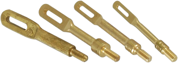 Tipton Slotted Tips .22-.45 Cal 8-32 Thread Solid Brass 4-Piece Jag Set