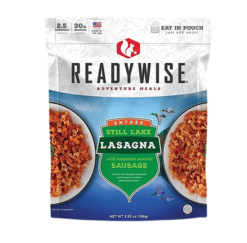 Wise Foods Lasagna w/ Beef 2 Servings 6 Per Case