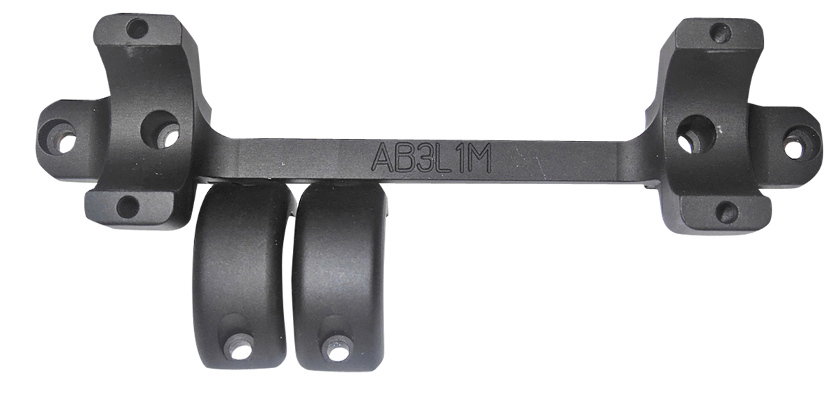 DNZ Game Reaper 1-Pc Scope Mount & Ring Combo 1" Medium Matte Black - Browning A-Bolt III Long Action