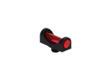 TruGlo TG948CR Fat Bead Shotgun Front Sight Red Fiber Optic 2.6mm - Black