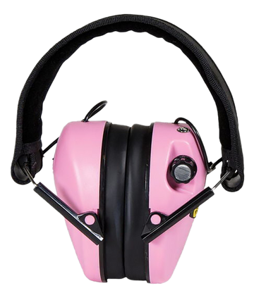 Caldwell E-Max Low-Profile 23 dB Over the Head Muff - Pink / Black
