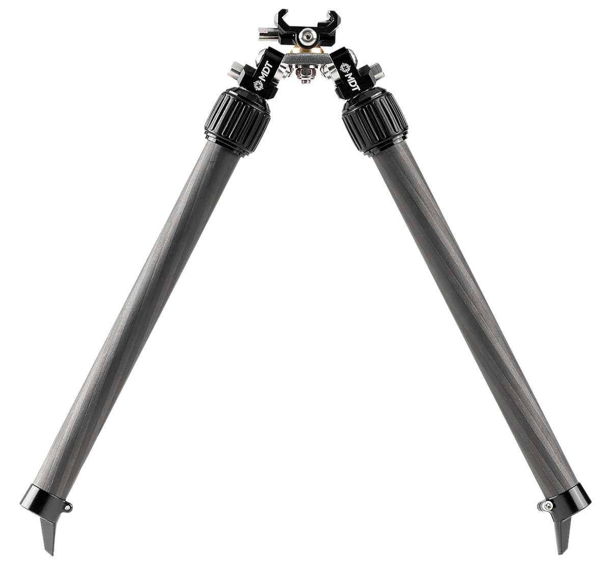 MDT Sporting Goods BackCountry Bipod 7.50-14.30" High Black Carbon Fiber/Aluminum Picatinny