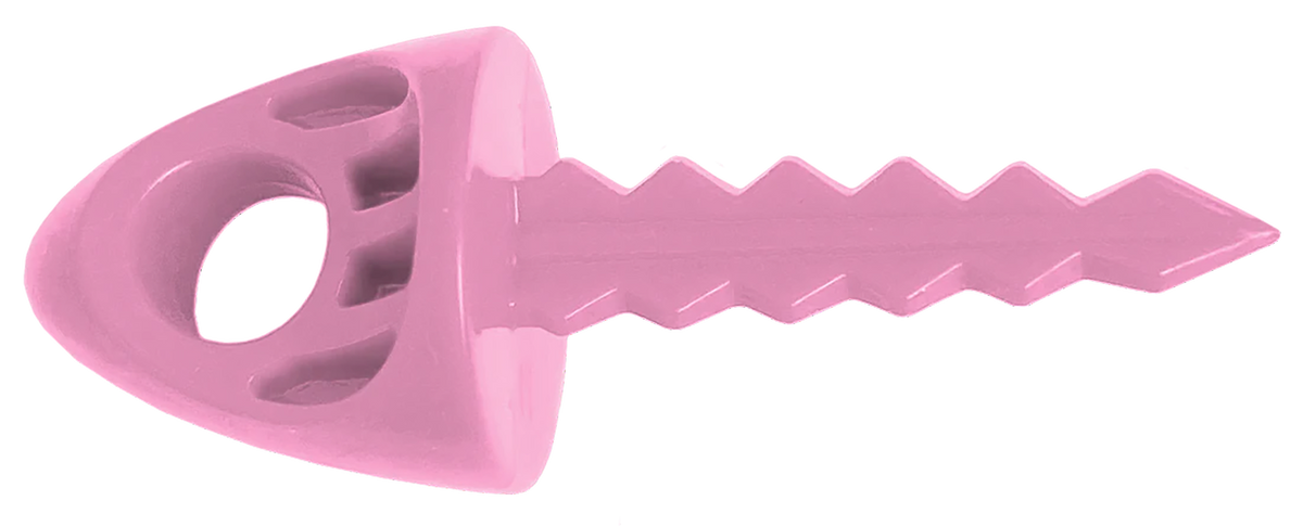 Targettack TargetTack 1" Pink Polycarbonate Plastic Target Tacks - 6 Pack