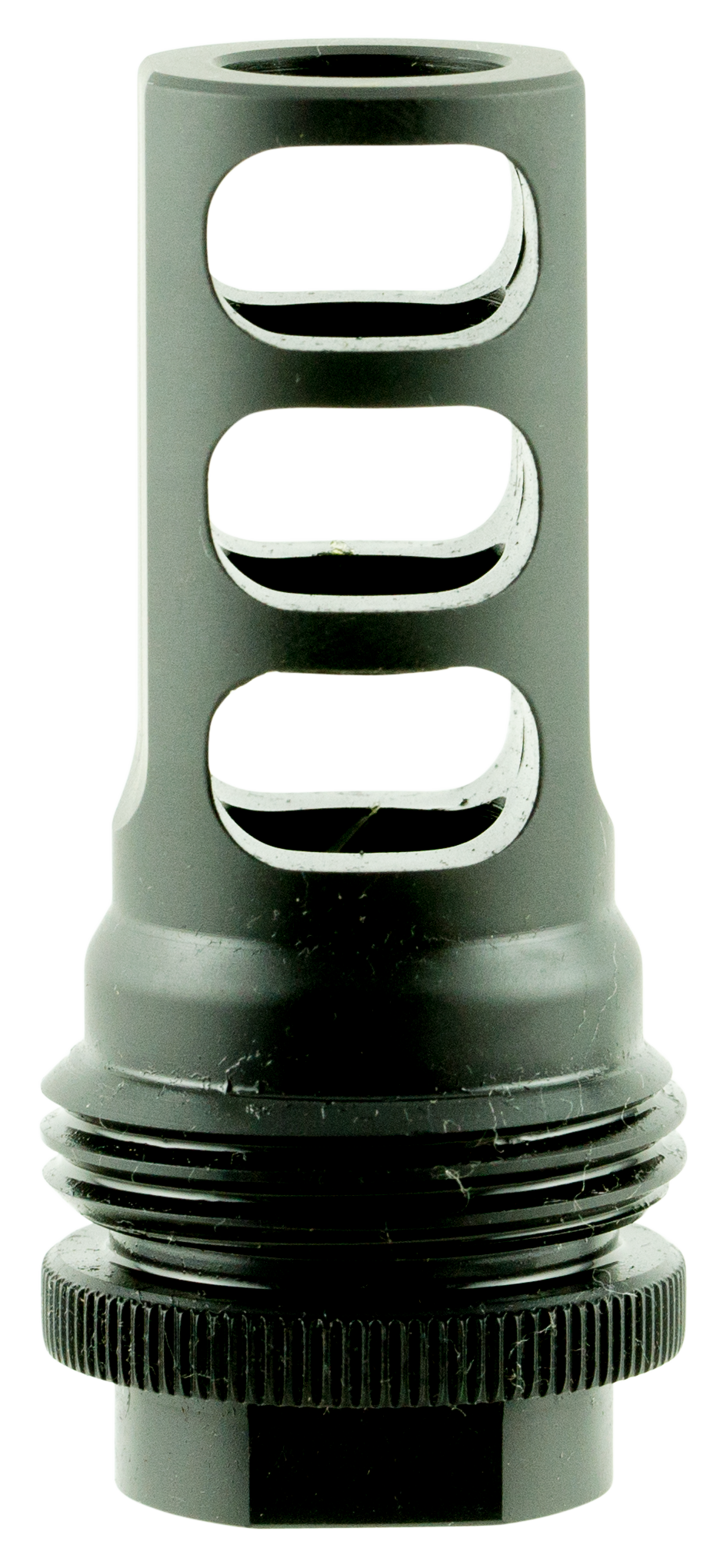 SilencerCo AC1557 ASR Muzzle Brake 5/8x32 .458 Cal Black Steel