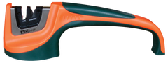 Accusharp 039C Pull-Through Sharpener Tungsten Carbide & Ceramic Black/Orange