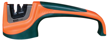 Accusharp 039C Pull-Through Sharpener Tungsten Carbide & Ceramic Black/Orange