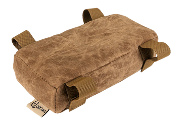 Cole-TAC Flat Bag Waxed Prefilled Rifle Rest - Coyote Brown Cordura Nylon