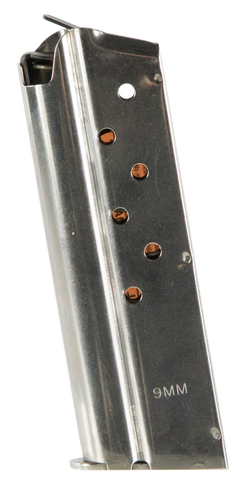 Ruger SR1911 Officer 9mm Luger 7-Rd Stainless Steel Detachable Magazine