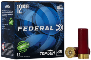 Federal Premium Paper Wad 12 Gauge 2.75" 1 oz #8 Shot Shotshells - Box or Case