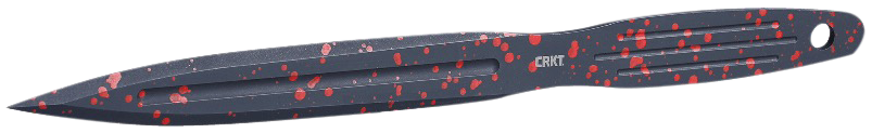 Columbia River CRKT Onion 6.25" Spear Point Plain 1050 High Carbon Throwing Knife Set 3-Pack