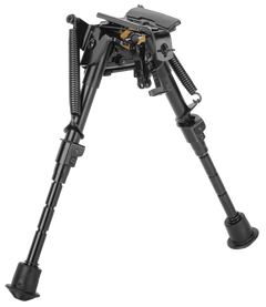 Caldwell XLA Pivot Bipod 6-9" Black Aluminum Swivel Stud
