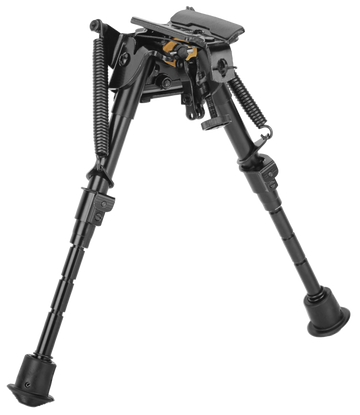 Caldwell XLA Pivot Bipod 6-9" Black Aluminum Swivel Stud
