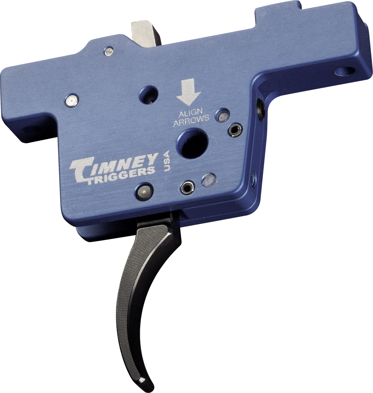 Timney Triggers 334 Savage/Stevens 334 3 lb Single-Stage Curved Drop-In Trigger - Blue