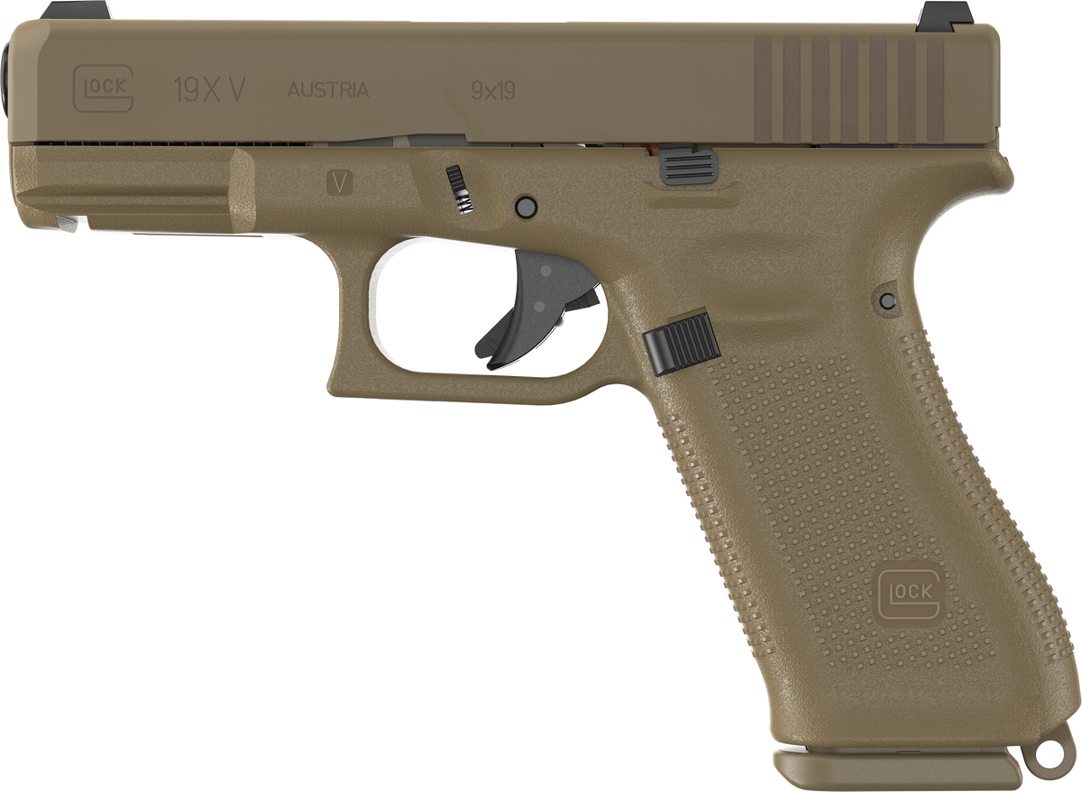 Glock G19X V 9mm Luger 4.02" 10+1 Semi-Auto Pistol