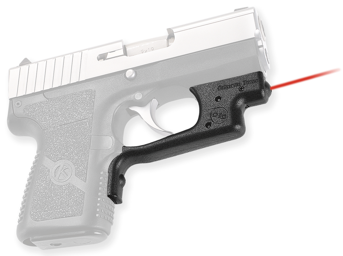 Crimson Trace LG-437 Laserguard Red Laser Sight for Kahr Arms 9mm/.40 S&W - Black Polymer