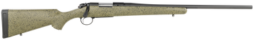 Bergara Rifles B-14 Hunter 270 Win 24" 3+1 Bolt-Action Rifle - Graphite Black Cerakote SoftTouch Speckled Green Stock