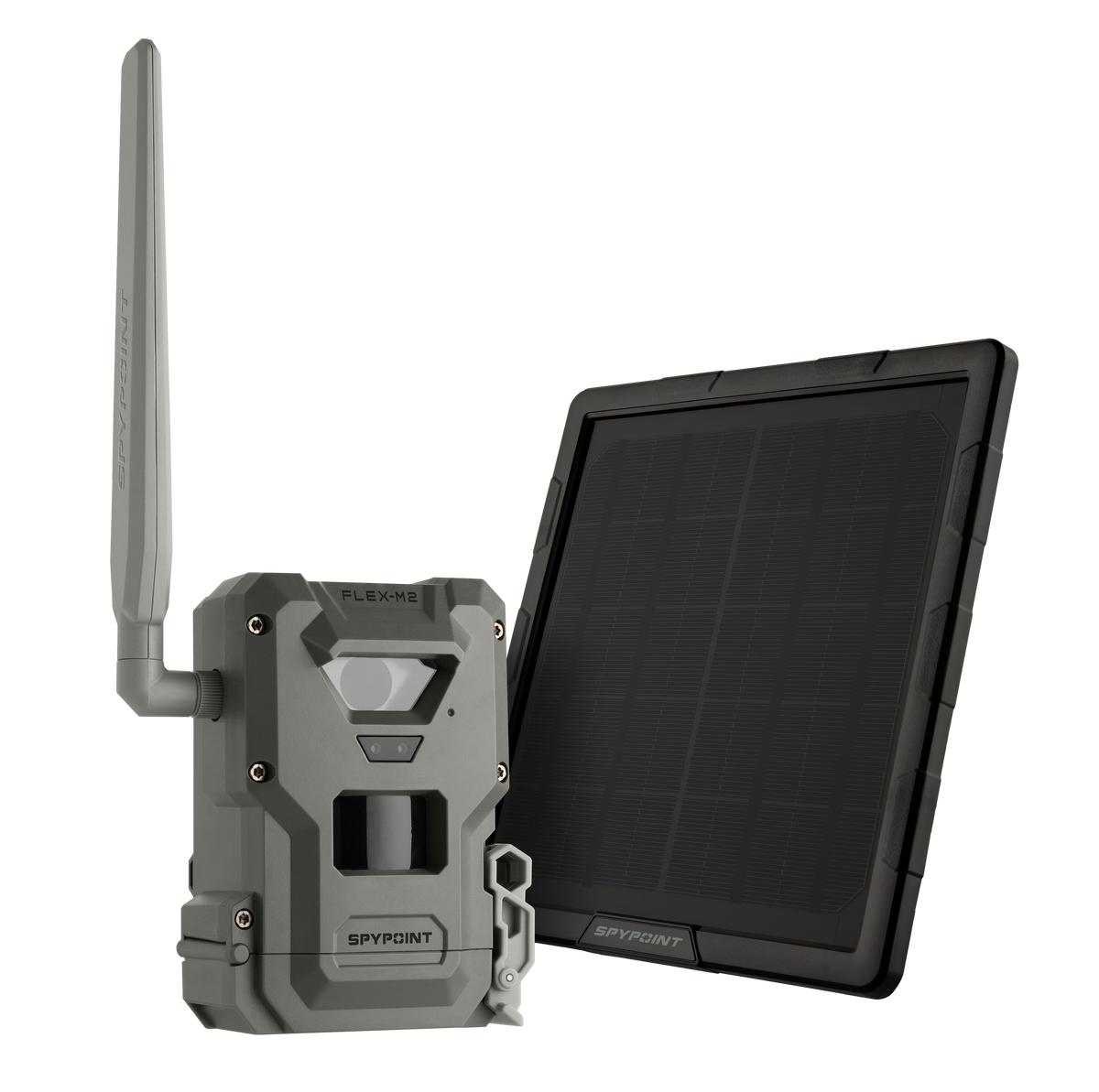Spypoint FLEX-M2 32MP Cellular Trail Camera w/ SPLB-10 5W Solar Panel Bundle