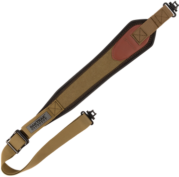 Heritage Cases 8110 Long Gun Sling Olive Canvas w/Leather Trim 33"-46" OAL