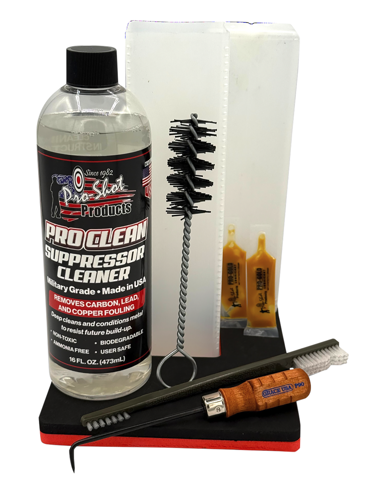 Pro-Shot Pro Clean Suppressor Cleaner Kit - 16 oz