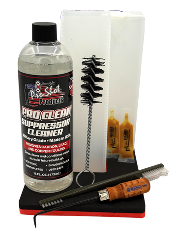 Pro-Shot Pro Clean Suppressor Cleaner Kit - 16 oz