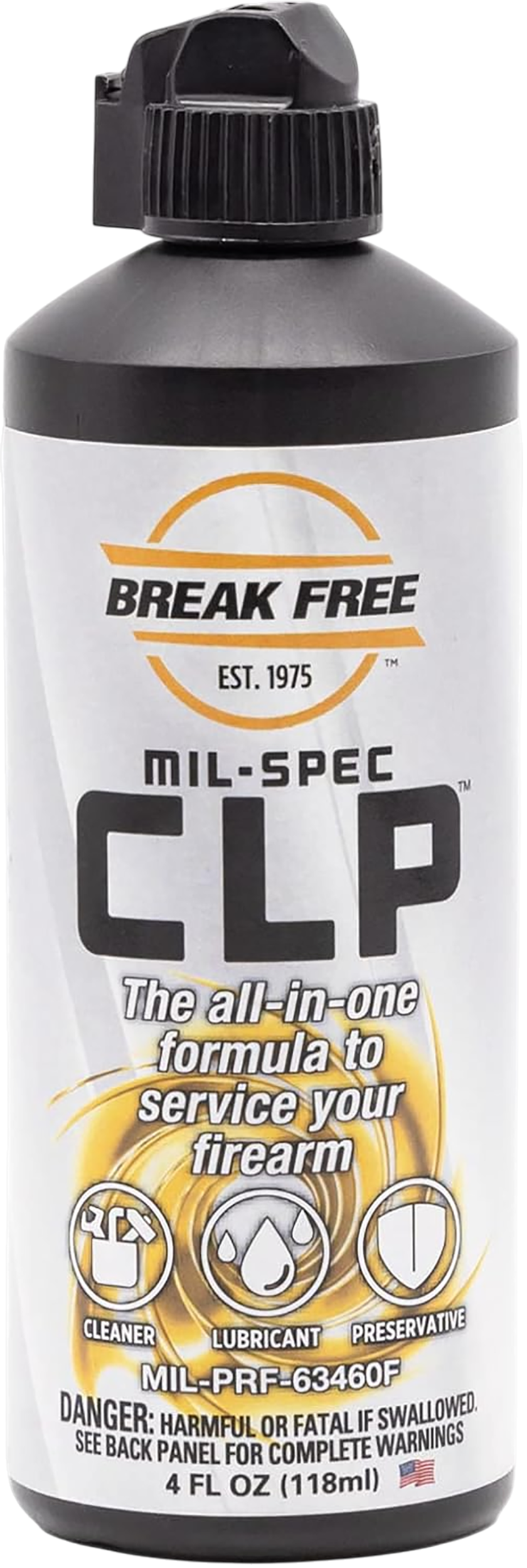 Break-Free CLP-4 4 oz Squeeze Bottle - 10 Pack