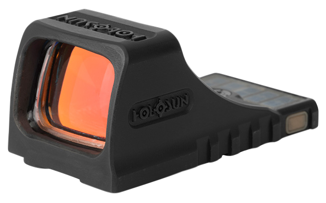 Holosun SCS MOS GR 1x 0.58"x0.77" 2 MOA Green Dot/32 MOA Circle Reflex Sight - Black Anodized