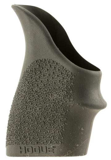 Hogue HandAll Beavertail Grip Sleeve for S&W M&P Shield 45 ACP / Kahr P9, P40, CW9, CW40 - Textured Black Rubber