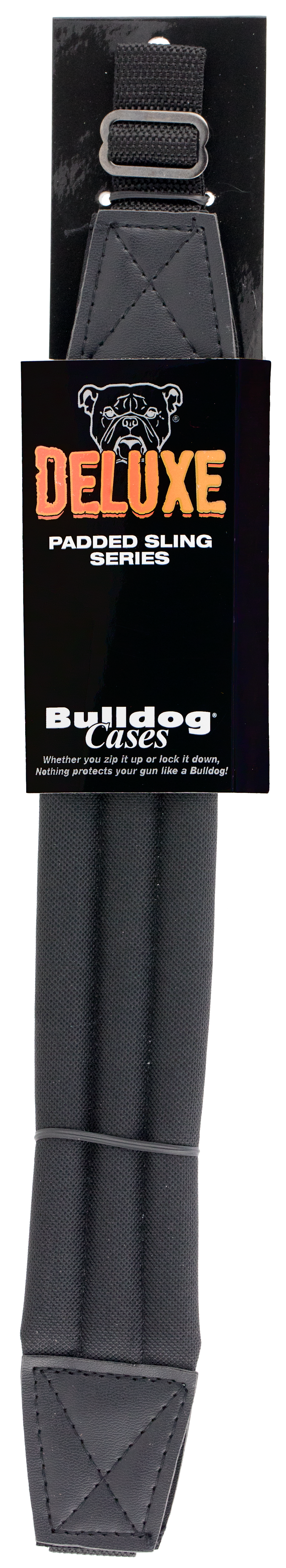 Bulldog BD810 Deluxe Rifle Sling 1" Black Nylon Padded Quick Detach