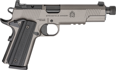 Springfield Armory 1911 Operator AOS 45 ACP 5.75" 8+1 Semi-Auto Pistol - Threaded - Tungsten Gray