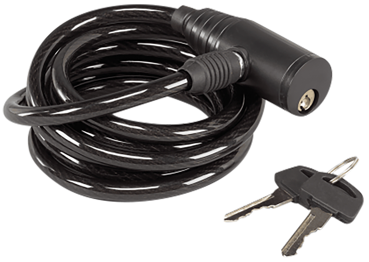 Hunters Specialties HS-00607 Cable Lock Black 6 ft Key Lock