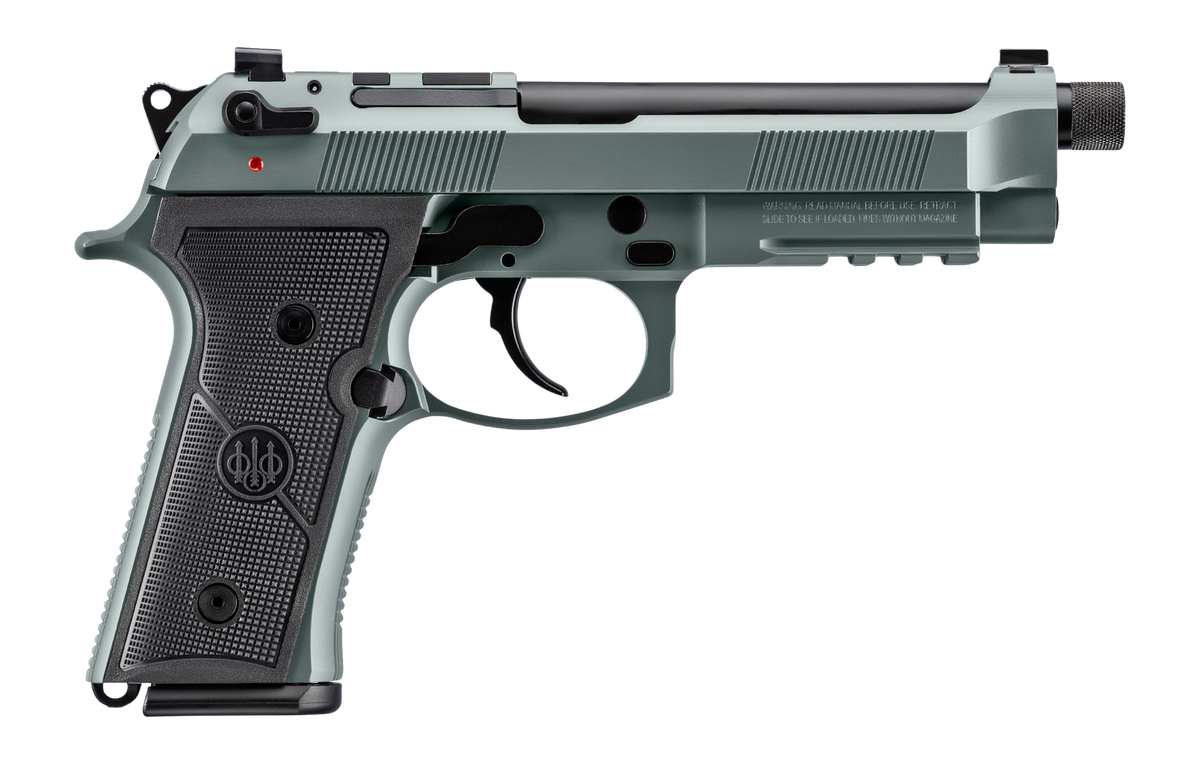 Beretta M9A4 Overlanding 9mm Luger 5.10" 18+1 DA/SA Pistol - Lunar Cerakote