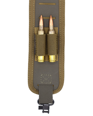 Tacshield T6128RG Precision Rifle Sling Ranger Green 17.80" 4-Shell