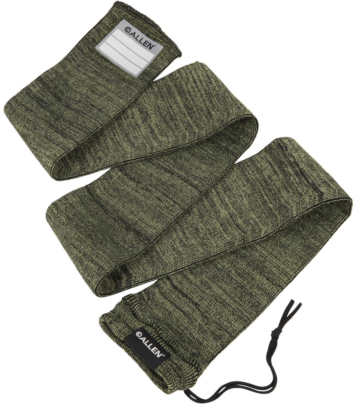 Allen 13171 Stretch Knit Gun Sock 52" Green Silicone-Treated Knit - Holds Rifles w/Scope or Shotguns