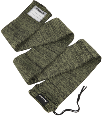 Allen 13171 Stretch Knit Gun Sock 52" Green Silicone-Treated Knit - Holds Rifles w/Scope or Shotguns
