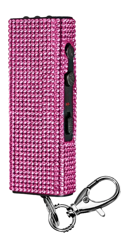 SKYLINE USA INC Bling It On Stun Gun Pink w/ LED Light & Keychain