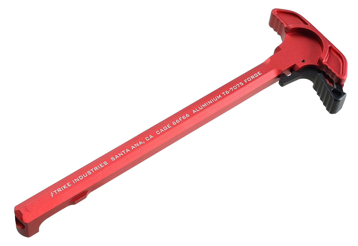 Strike ARCH-EL Extended Latch Charging Handle AR-15 Red Anodized Aluminum