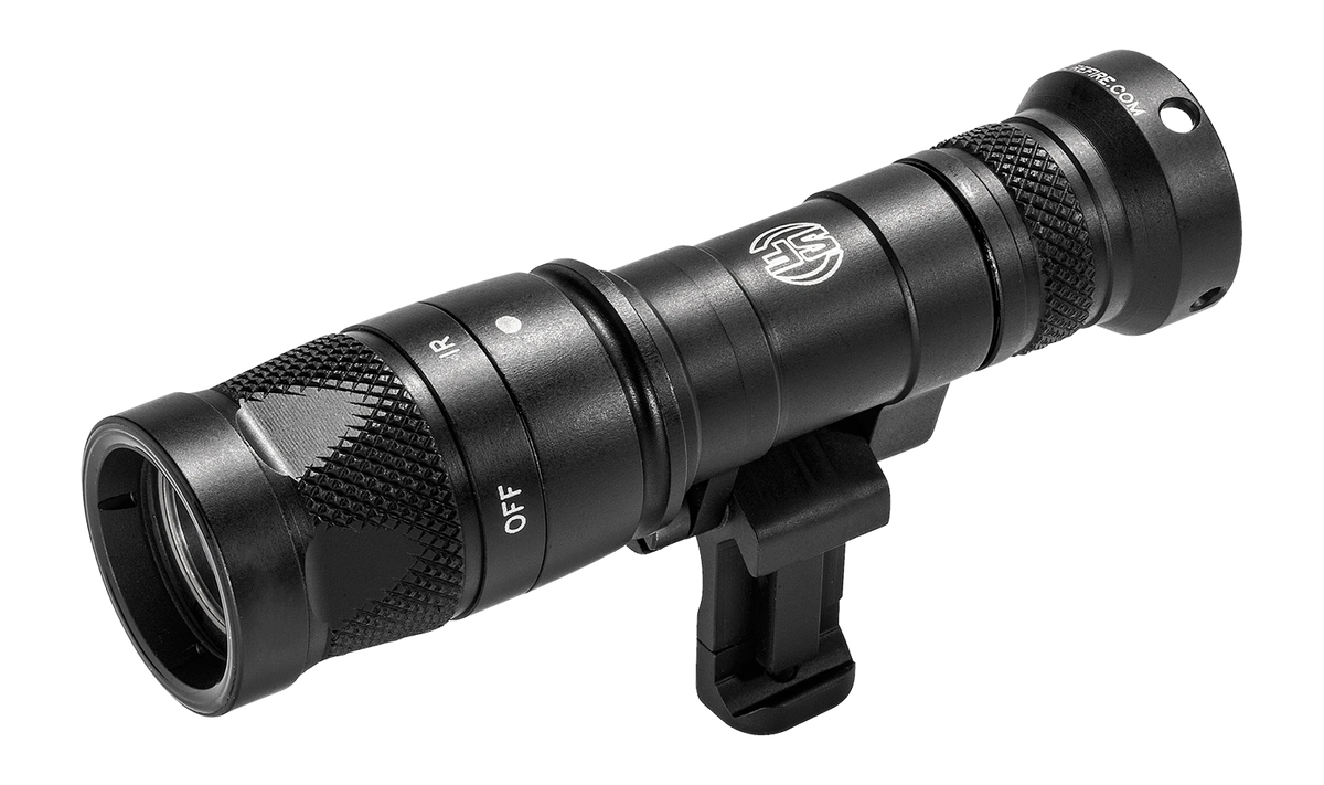 Surefire M340V-BK-PRO Mini Scout Light Pro 250 Lumen White/IR LED Weapon Light - Black Anodized
