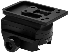 Warne 6105M Red-Dot Riser Holosun AEMS Super High 2.25" Picatinny Mount - Black Anodized