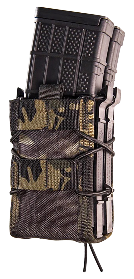 High Speed Gear 13TA10MB TACO Rifle Single Magazine Pouch MultiCam Black Nylon Belt Mount