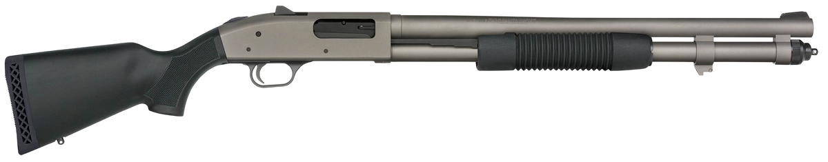 Mossberg 590A1 NFA Pro 12 Gauge 3" 5+1 20" Pump-Action Shotgun - Tungsten Gray Cerakote