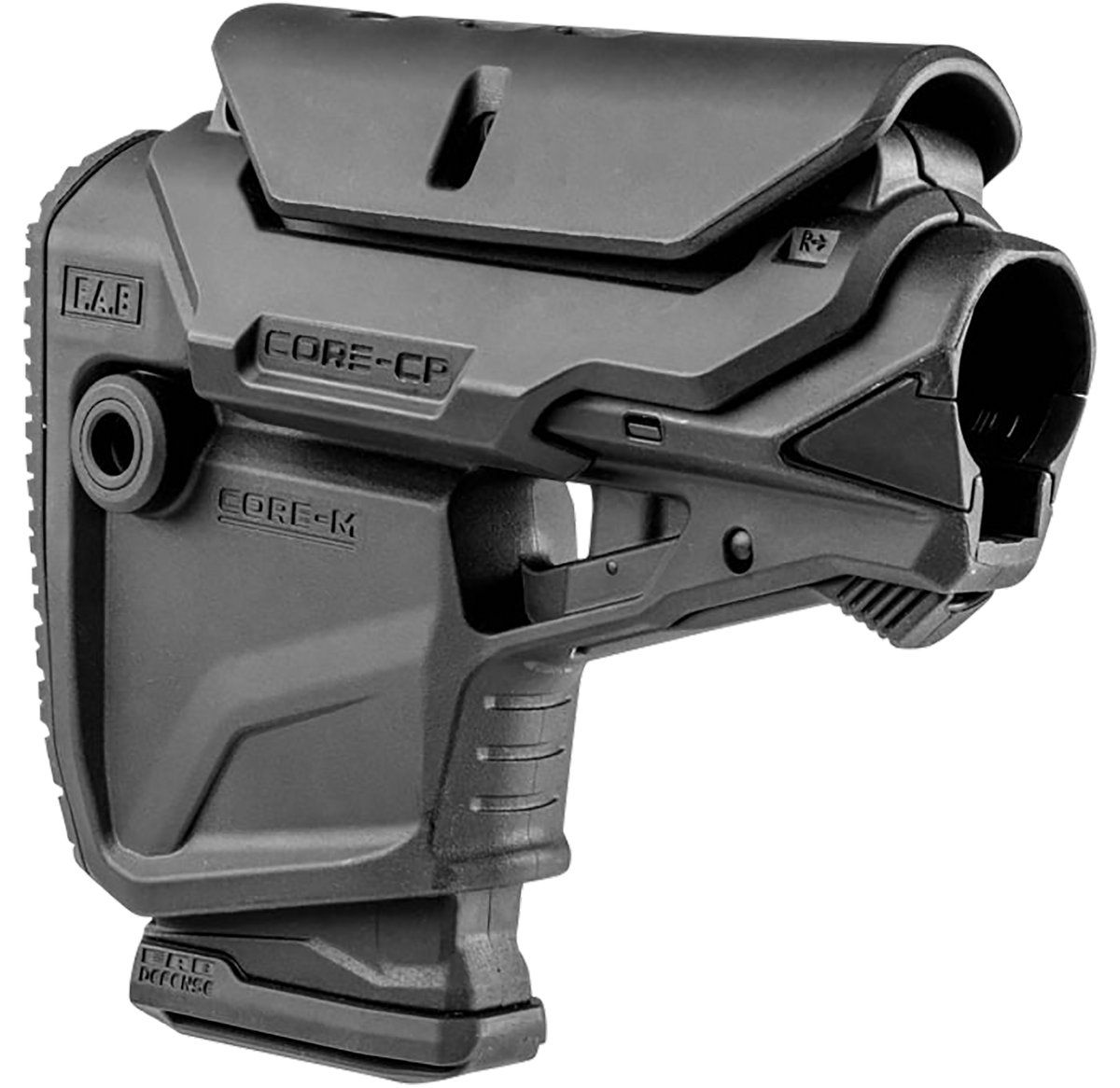 FAB Defense GL-CORE M CP AR-15 Adjustable Buttstock - Black