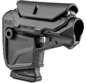 FAB Defense GL-CORE M CP AR-15 Adjustable Buttstock - Black