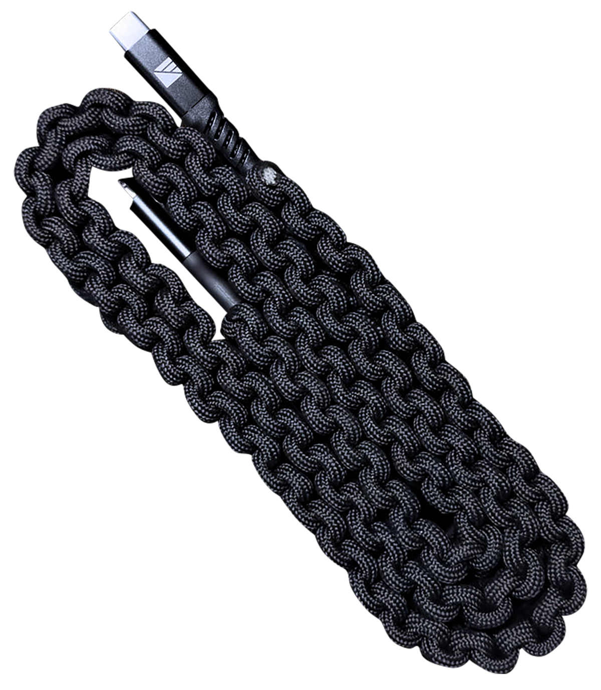 Dark Energy IND-CCC03BKBK 36" USB-C to USB-C Paracord Charging Cable - Black
