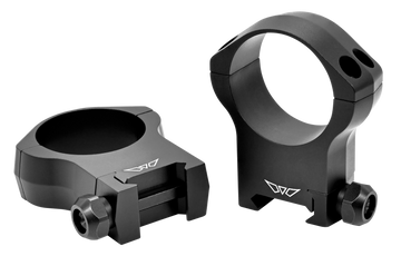 Warne 7244M Mountain Tech 35mm Ultra High 0 MOA Scope Rings - Matte Black
