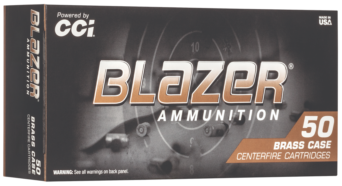 CCI Blazer Brass 9mm Luger 115gr Jacketed Hollow Point - Box or Case
