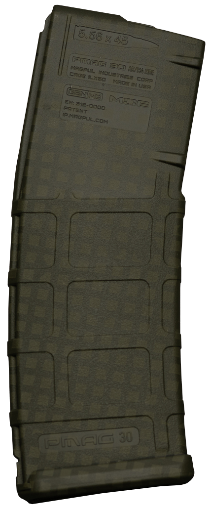 Weapon Works PMAG GEN M2 MOE 30rd 5.56x45mm NATO AR-15/M4 Polymer Magazine - Desert Night Camo