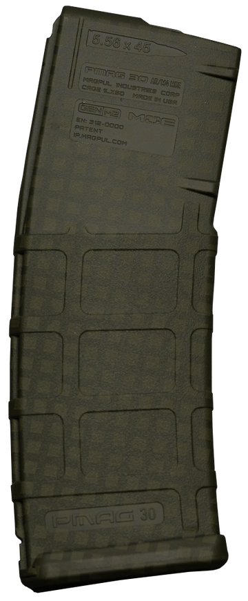 Weapon Works PMAG GEN M2 MOE 30rd 5.56x45mm NATO AR-15/M4 Polymer Magazine - Desert Night Camo