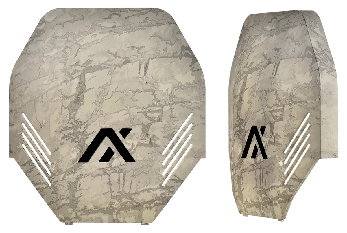 AXIL MX Plate Polymer Over the Head Desert Tan