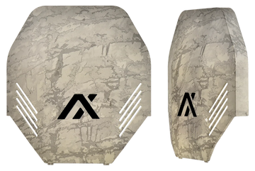AXIL MX Plate Polymer Over the Head Desert Tan